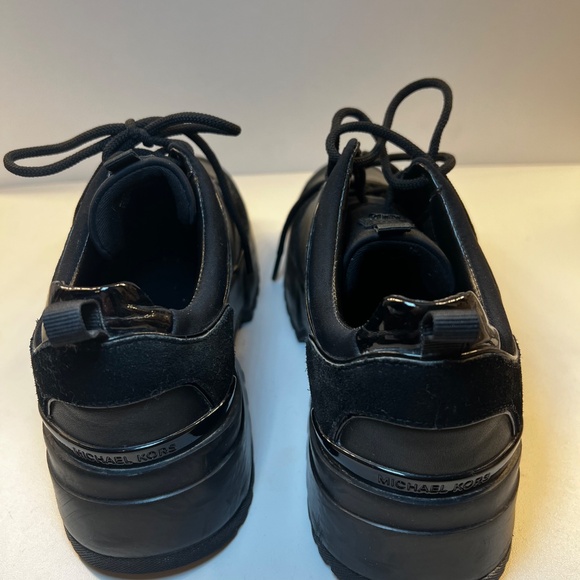 Black Michael Kors Sneakers Size 7.5 - Picture 4 of 4